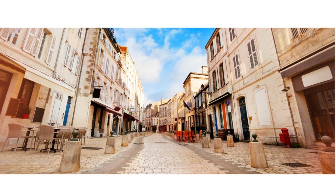 Appartement Tout Confort En Mezzanine A 20Mn A Pied Du Centre-Ville Avec Tv Et Wifi 라로셸 외부 사진